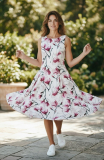 Kleid mit Petticoat
