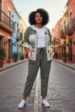 leichte Jacke olivgr�n Bild Santorini