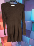 Strickkleid schwarz
