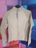 Lederimitatjacke Dressplaner beige